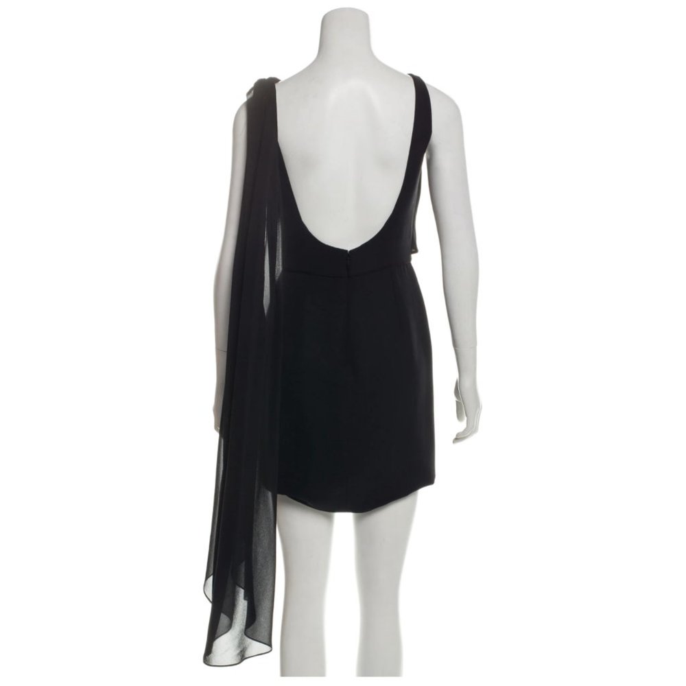 SAINT LAURENT Silk Draped Dress Size: M | US6, FR3